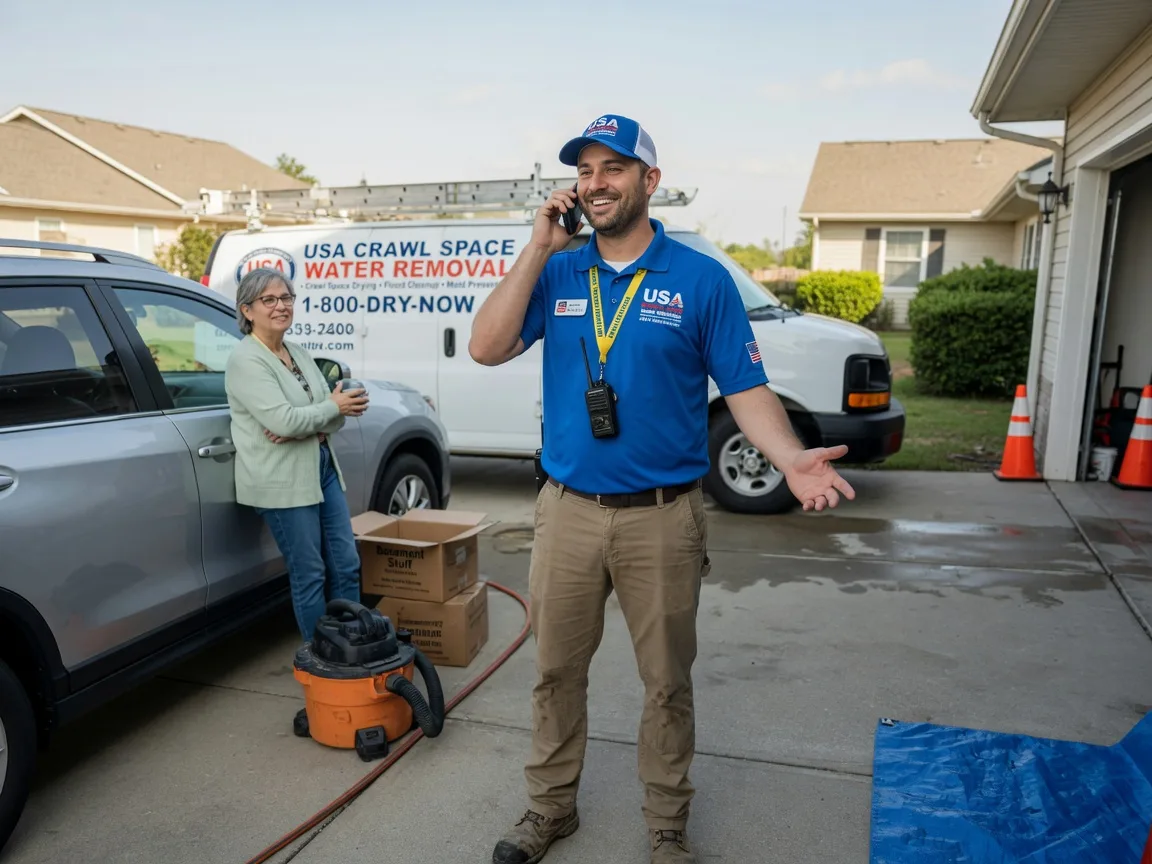 Crawl Space Water Removal Blue Grass, IA FAQs